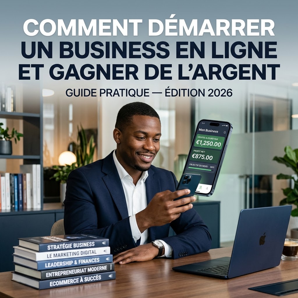 COMMENT DÉMARRER UN BUSINESS EN LIGNE ET GAGNER DE L’ARGENT