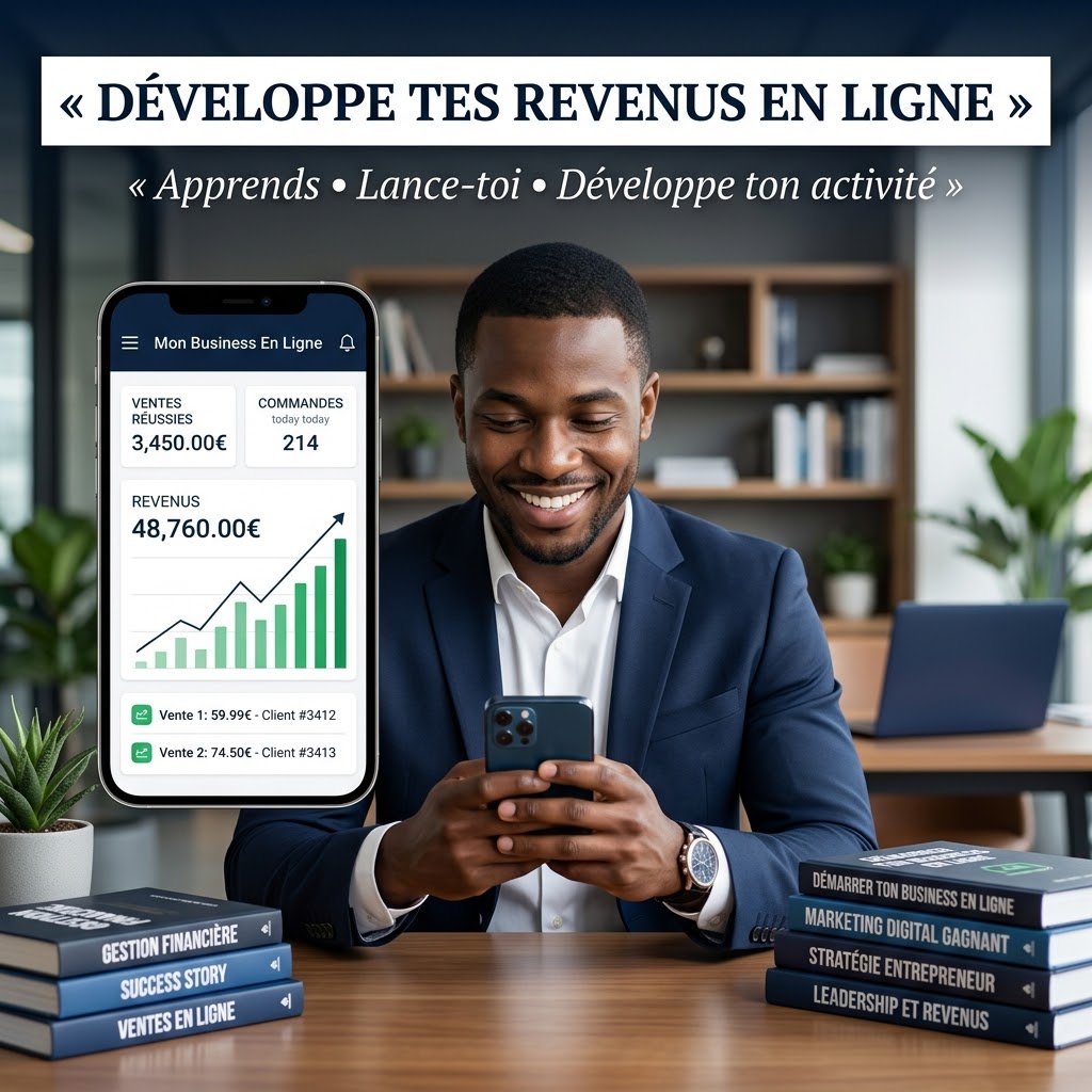 COMMENT DÉMARRER UN BUSINESS EN LIGNE ET GAGNER DE L’ARGENT miniature 3