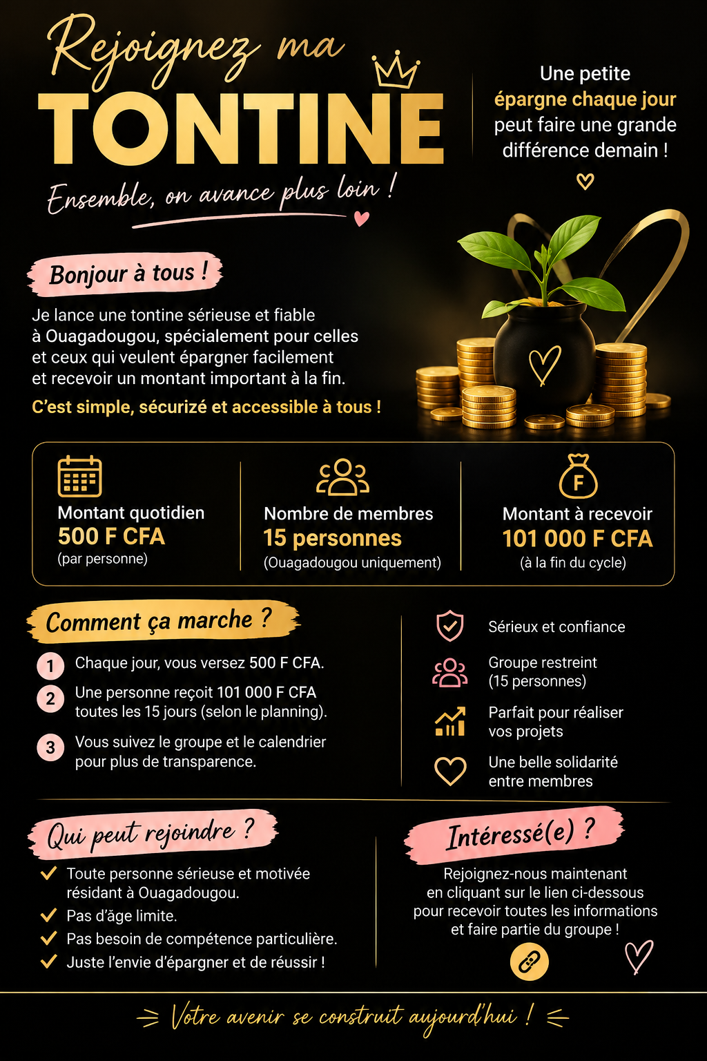 Tontine d'argent